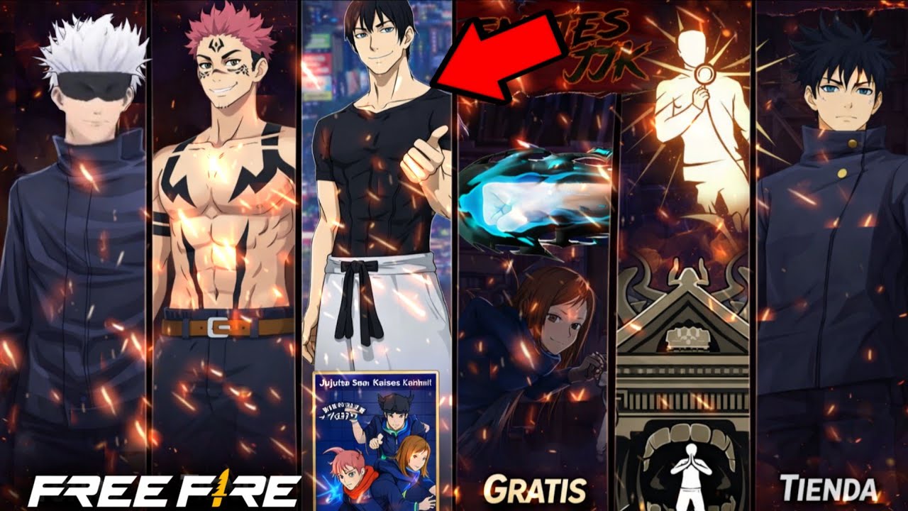 CUANTOS DIAMANTES COSTARA SACAR TODO DE LA COLABORACION JUJUTSU KAISEN SATORU GOJO, SUKUNA Y EMOTES