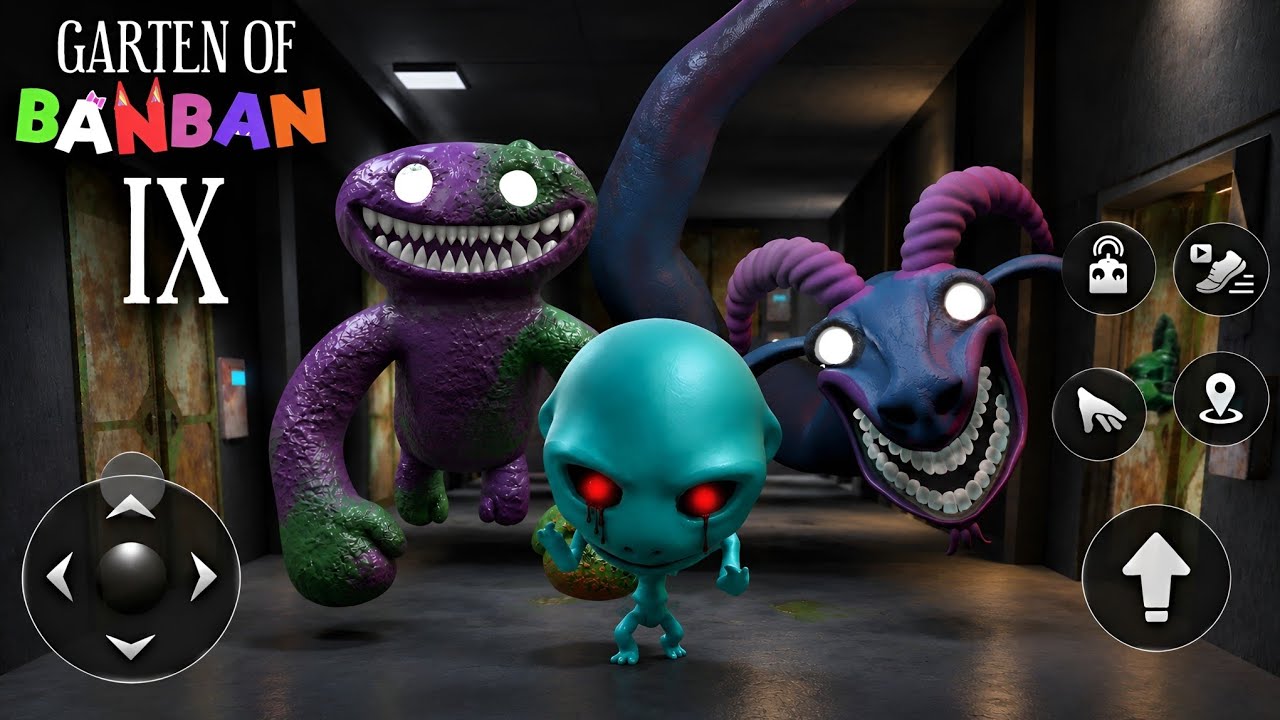 ハンギョドン Garten Of Banban 9- Terrifying Monsters Revealed + Jumpscare Epic