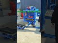 automatic concrete block moulding machine 4 hollow blocks maker hot sell in Ghana #machine #cement