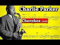 The only bebop solo you need to know  charlie parker  cherokee solo transcription 1943