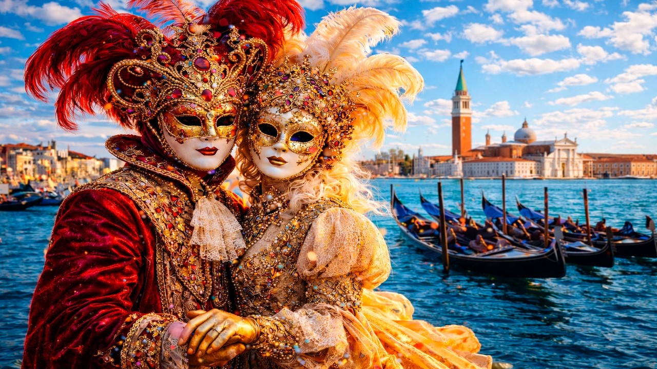 Venice Carnival 2026 🇮🇹 | Masks, Costumes & Magic Walking Tour