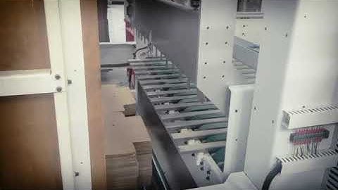 Corrugated box load former bundle stacker machine