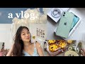 VLOG • iphone 12 unboxing, tried baking & a mini clothing haul