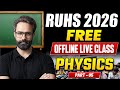 RUHS BSC NURSING ONLINE CLASSES | RUHS OFFLINE COACHING JAIPUR | LIVE CLASSES FOR RUHS CUET 2026