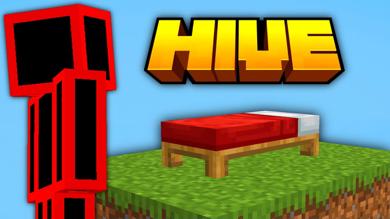 Playing Hive Bedwars For The First Time - YouTube