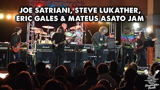 Joe Satriani, Steve Lukather, Eric Gales & Mateus Asato Epic Jam Session!