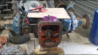ford based county tractor 1254 overhaul part one
