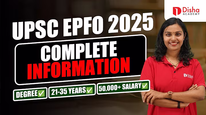 UPSC EPFO 2025 | EO/AO & APFC Exam Pattern, Syllabus, Eligibility, Salary & Cut-Off #upsc