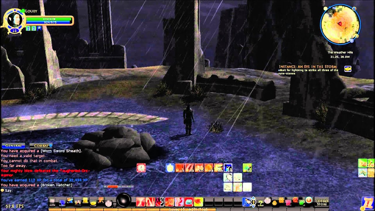 LOTRO - Rune Keeper Gameplay #7 - Class Quest - Level 15 [Lord of the ...