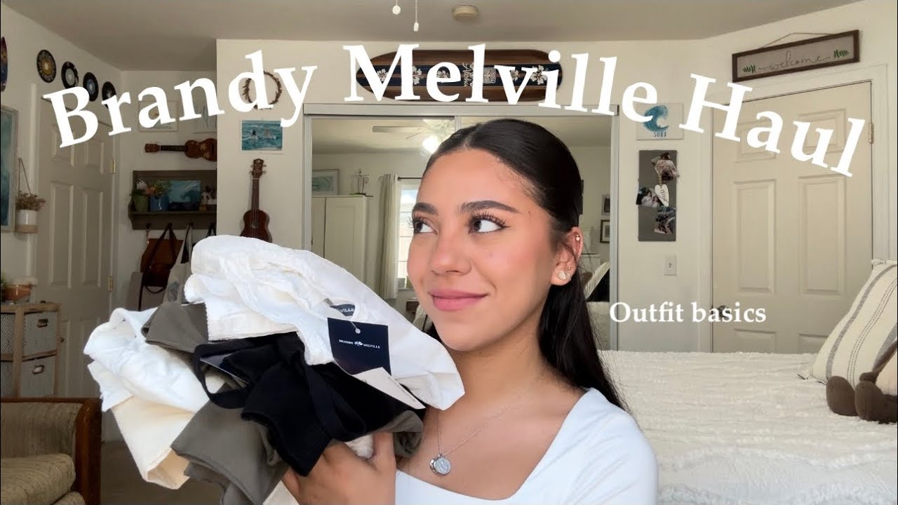 Brandy Melville clothing haul!! YouTube