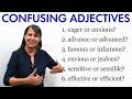 Understanding Confusing Adjectives