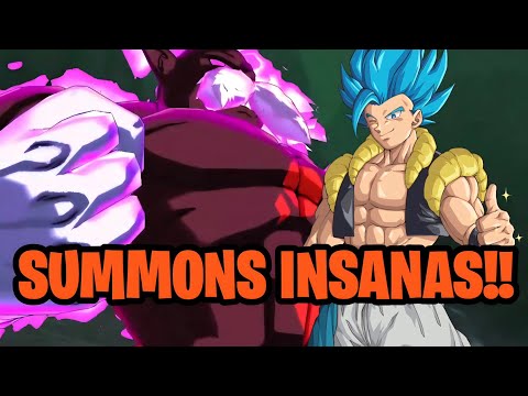 MINHA SORTE VOLTOU COM TUDO!! SUMMONS NO TOPPO | Dragon Ball Legends
