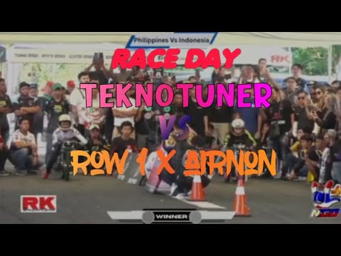 Row1 Racing RACE DAY ๐ฅ๐ฅ TEKNO TUNER ๐ฎ๐ฉVS ROW1 X AIRNON ๐จ๐ท๐ต๐ญ || FACHRY KOMENG BIKIN ...
