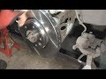 Renault Trafic Особенности замены тормозных дисков Front brake disks replacement tricks and features