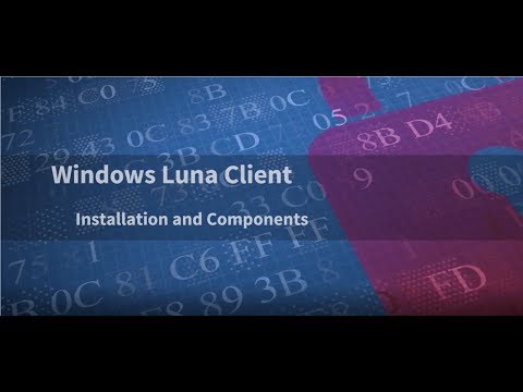 Windows Luna Client Installation and Components