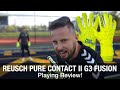 Reusch Pure Contact II G3 Fusion Goalkeeper Glove Playing Review