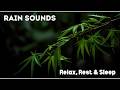 Soothing Rain & Piano Music for Deep Sleep I Relax Your Mind