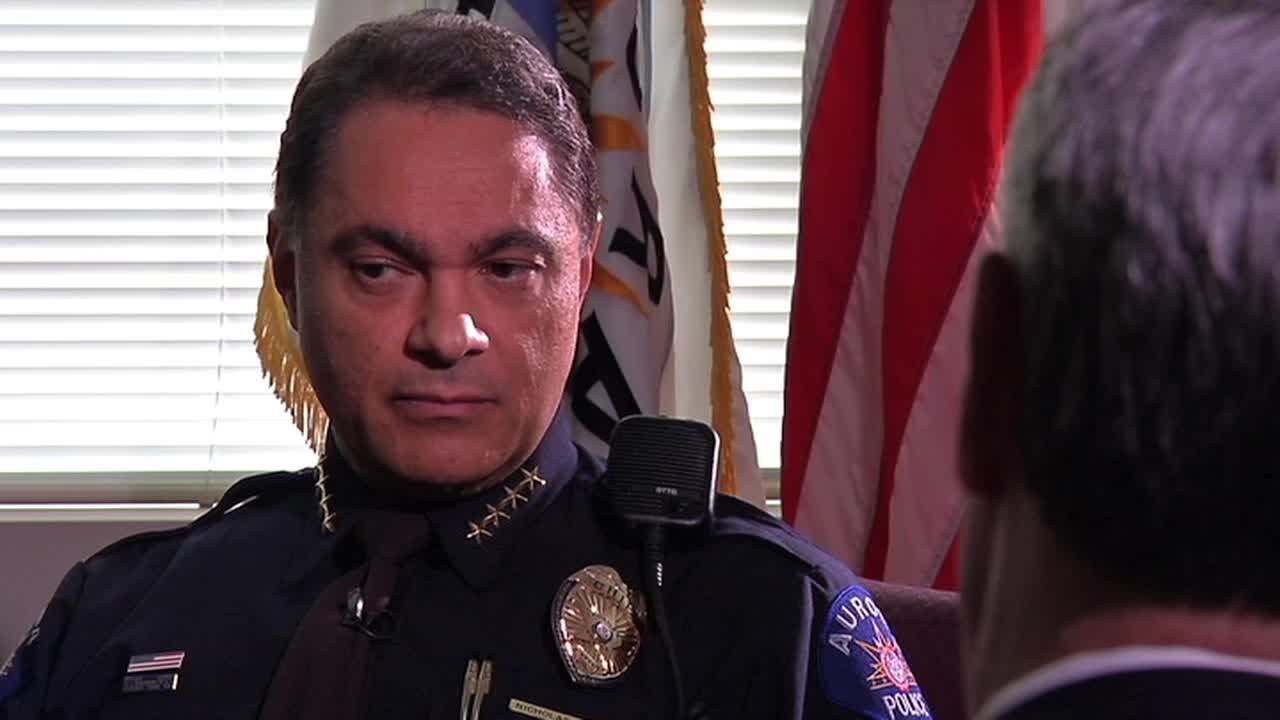 Aurora police chief answers questions about fatal shooting - YouTube