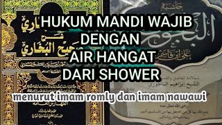 HUKUM MANDI WAJIB DENGAN AIR HANGAT #FIQIH #ISLAM #mandiwajib