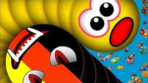 WORMSZONE.IO KING! | Epic Giant Snake Wins Top 1 🎮🔥