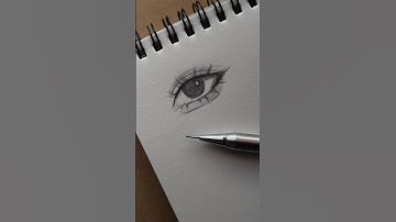 simple to draw eyes ✨#shorts #eyes #art#sketch #shorts