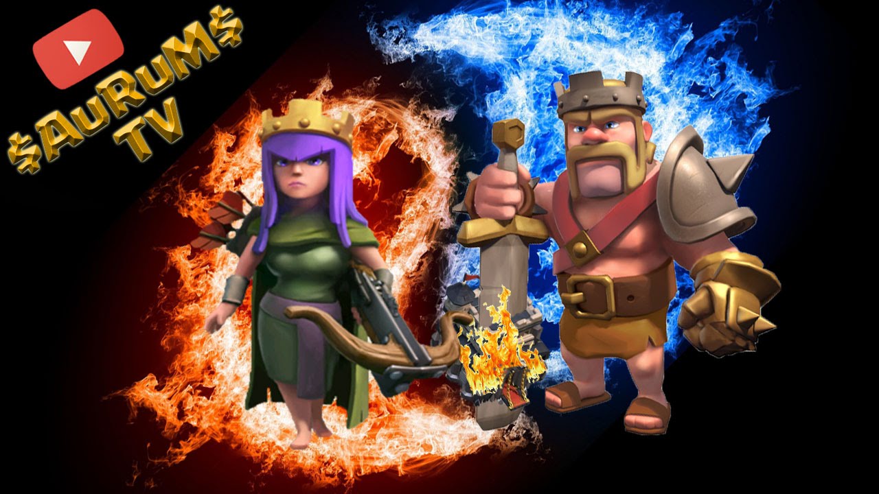 Clash of clans короли