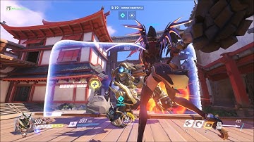 WE CRUSH THOSE! Overwatch - Reinhardt on Hanamura