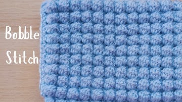 Crochet Bobble Stitch | Step by Step Tutorial