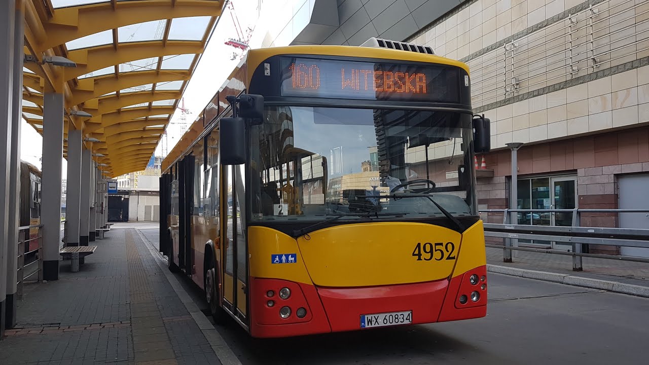 Jelcz M121I/4 #4952 MZA Warszawa (linia 160)