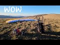 Camping on a remote mountain with our paramotors