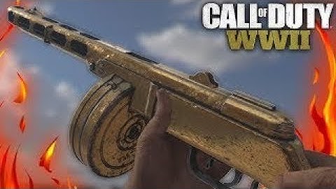 WW2 BEST CLASS SETUP-PPSH-41 (BEAST GUN) CALL OF DUTY:WW2