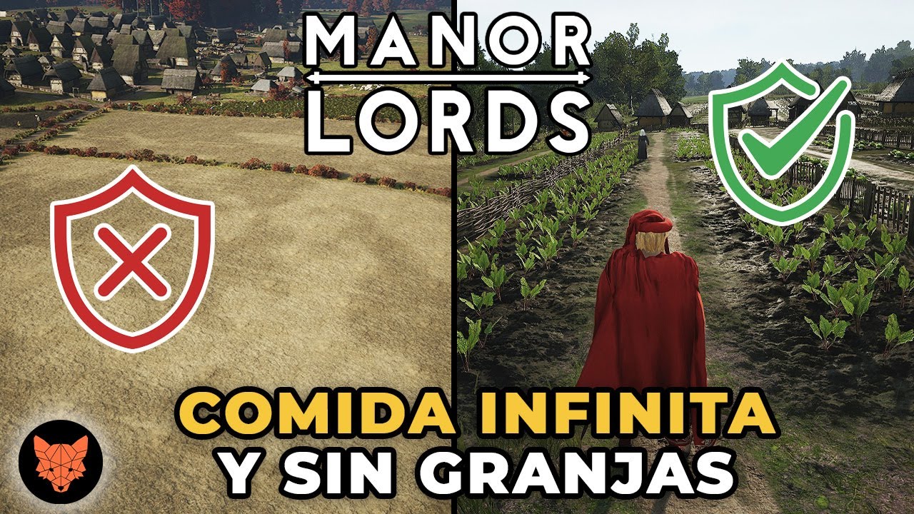 CÓMO TENER COMIDA INFINITA 🥕 | MANOR LORDS tutorial | Gameplay en español