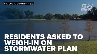 Florida county asks residents to weigh-in on stormwater management plan