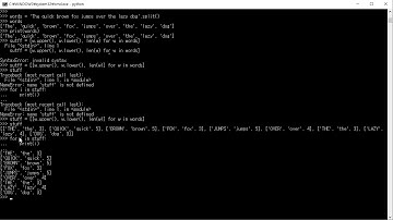 python List Comprehension을 2 dimensional로 만들어보자