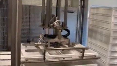 Crate And Pallet Washer With Stacking And Destacking