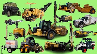 Types of Heavy Equipment , Cold Planers, Rotary Blasthole Drills, Towable light power,Tractor Screap