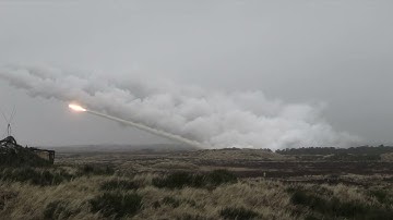 HIMARS Live Fire - Dynamic Front 2023 - US 56th Artillery Command