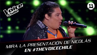 Video thumbnail of "The Voice Chile | Nicolás Echeverría - Quimbara"