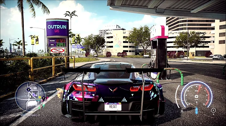 Need for Speed Heat - Chevrolet Corvette Grand Sport K.S - Open World Free Roam Gameplay HD