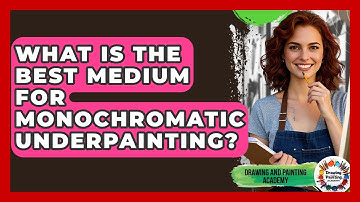 What Is The Best Medium For Monochromatic Underpainting? - Drawing and Painting Academy