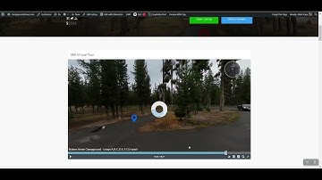How to use the Campground Virtual Tours to find a specific campsite