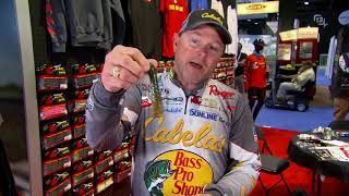 Mike McClelland at ICAST 2018 - New Tour Flipper Tube