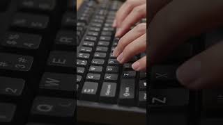 Relax with satisfying keyboard typing sounds. ⌨️✨