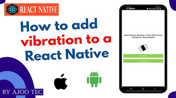 How to add vibration to a React Native?