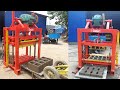 small manual concrete cement hollow block making machine for blocks and interlocking pavers
