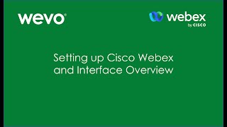 Getting Started with Cisco Webex