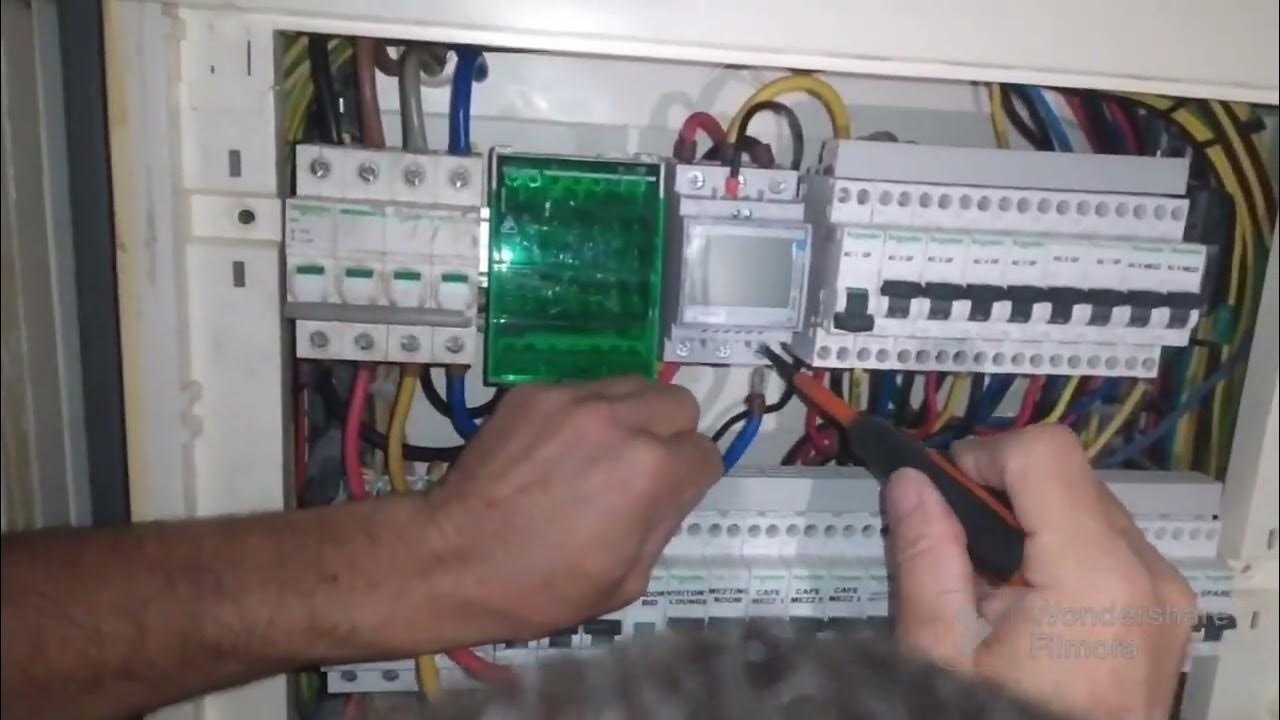 How to change a Faulty Digital Meter Electrical Maintenance YouTube