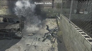 CTF Nade Spots #1 - MW3 Dome