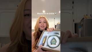 Matcha kit de SHEIN✨@S@SHEINOFFICIALshein#viral #matcha #youtubeshorts