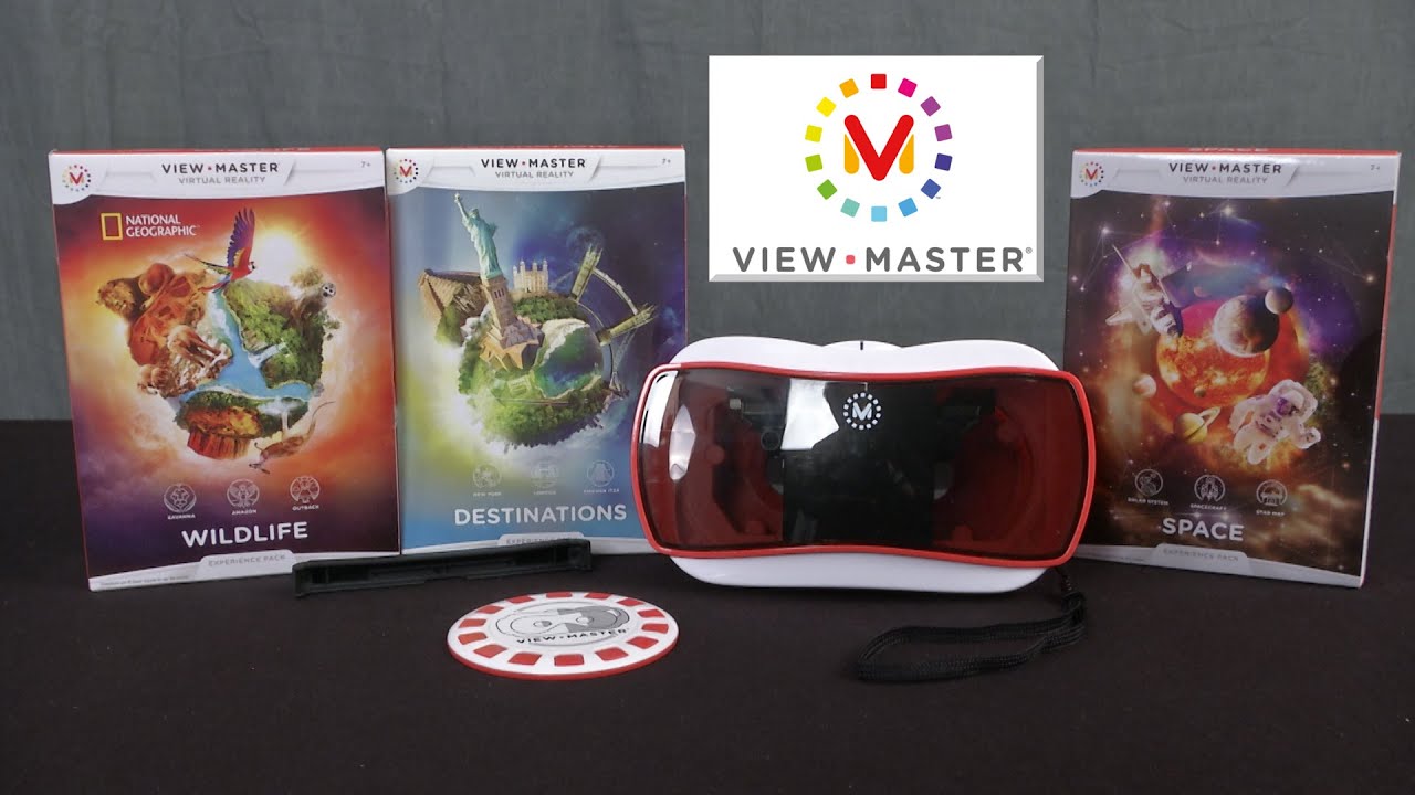 ViewMaster Virtual Reality Starter Pack and Expansions from Mattel 